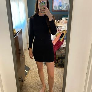 American Apparel Long Sleeved Mini Dress